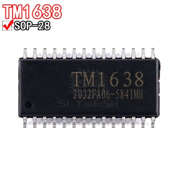 10ШТ TM1638 SOP28 LED nixie driver chip IC patch