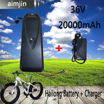 18650 36V 20000mAh Литиевая Батарея Ebike Подходит для Электрического Велосипеда Hailong 350 Вт 500 Вт 750 Вт 1000 Вт Зарядное Устройство + Ячейка