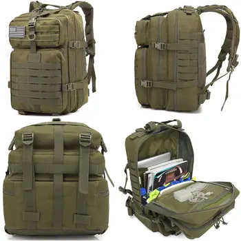 50Л/25Л Армейская военная сумка, мужская нейлоновая водонепроницаемая Походная охотничья сумка, Походный Походный рюкзак, Походный рюкзак для спортивной рыбалки