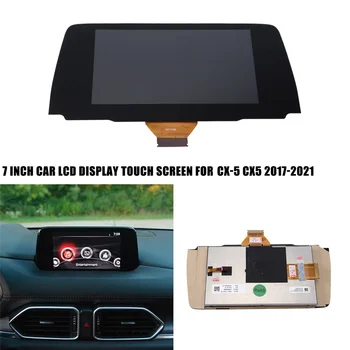7-Дюймовый Автомобильный Радио Мультимедийный Плеер Навигация ЖК-дисплей Сенсорный Экран TM070RDHP05-00 для Mazda CX-5 CX5 2017-2021