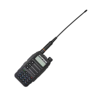 Baofeng UV16 Двухстороннее радио Трехдиапазонный порт USB C Фонарик Водонепроницаемый IP65 VHF UHF Long Range HAM Беспроводная связь