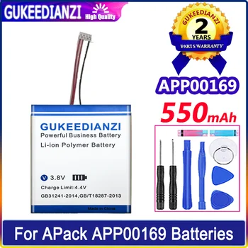 Bateria Новый аккумулятор Batterie емкостью 550 мАч для APack APP00169 Гарантия на замену аккумулятора большой емкости Один год + бесплатные инструменты