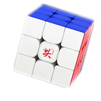 Dayan Guhong Pro M Maglev 3x3 Stickerless Magic Cube Pro Магнитный Пружинный Развивающий Пазл Игрушки Волшебные Кубики Для Детей