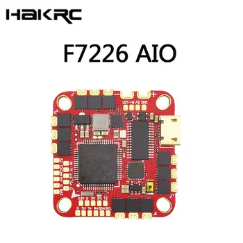 HAKRC F7226 AIO Контроллер полета Встроенный 40A ESC STM32F722RET6 MPU6000 AT7456E Экранный Барометр 5 В/3A BEC Двойной USB FPV-Дрон