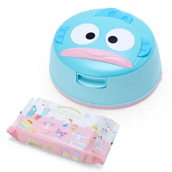 Hangyodon Sanrio Плюшевый Кавайный мультфильм, милая Специальная коробка для влажных салфеток с удобной крышкой, аниме Плюшевые игрушки для девочки, подарок на день рождения