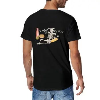 New Будь жизнерадостным, наслаждайся своей жизнью (ΕΥΦΡΟCΥΝΟC)- Футболка из коллекции Mosaic, Аниме-футболка, футболка для мужчин