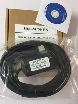 USB-SC09-FX для программирования ПЛК Кабель FX0N FX1N FX2N FX0S FX1S FX3U Кабель связи серии FX3G Windows7/10