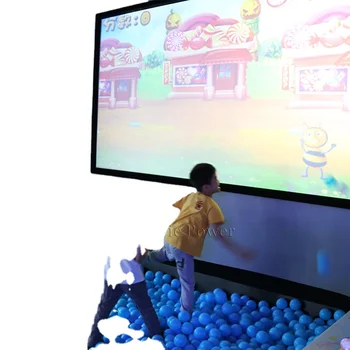VR Kids Fun zone AR Magic Ball Интерактивная проекционная настенная игра AR Детские Интерактивные проекционные игры