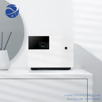 YYHC Vogue 1500 Ansi Mini Beamer Wifi Проектор Для Продажи Домашний Dlp Цифровой Smart Tv Проектор 1080P Мини Видеопроектор Led