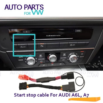 Автоматическая остановка запуска системы двигателя, выключение устройства, датчик управления, кабель для отмены остановки для Audi A6L A7
