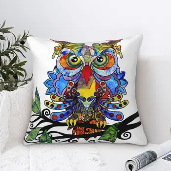 Бархатная наволочка Wild Owl с застежкой-молнией на спинке, декоративные наволочки для подушек