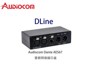 Блок интерфейса передачи аудиосигнала по сети Dante AES67