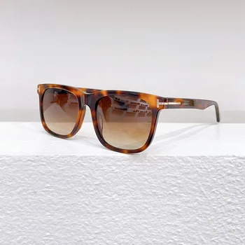 Высококачественные Солнцезащитные очки Мужские Женские Брендовые Дизайнерские Черные Уксусные Модные Пляжные Очки Festival Oculos de sol Feminino FT0775