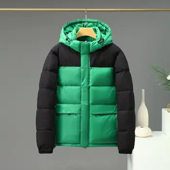 Горячая распродажа 2023 года, мужская куртка с хлопковой подкладкой, цвет пэчворк, удобная уличная хлопковая куртка