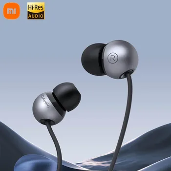 Двойная магнитная гарнитура Xiaomi ultra dynamic unit с двойным звуком, сертификация HiRes, управление металлической проволокой, диафрагма из жидкого силикона