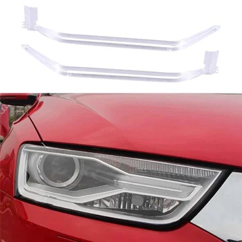 Для Audi Q3 2016-2018 с низким уровнем DRL Дневной ходовой свет Световод Трубка дневного ходового света Полоса ходовых огней