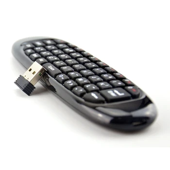 Мини-воздушная мышь Fly Air Keyboard Airmouse для 9.0 8.1 Android TV Box/ПК/TV Smart TV Mini 2.4G (C120)