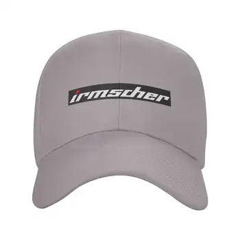 Модная качественная джинсовая кепка с логотипом Irmscher, вязаная шапка, бейсболка
