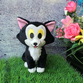 Новая игра, мультяшный кот Фигаро, плюшевая игрушка, животное, черная кошка, кукла 18 см