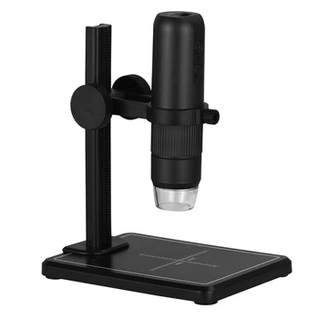 Новейший цифровой микроскоп 1600X USB С 8 светодиодными эндоскопическими камерами, Лупой для телефона, ПК, инструмента для пайки монет