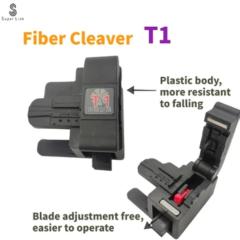 Нож для резки пластика Fiber Cliver T1, лезвие для резки оптического волокна с возможностью регулировки, простой в использовании нож для холодного отсечения Ftth