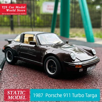 Ноябрь 1:18 1987 года, подарочный дисплей модели легкосплавного автомобиля Porsche 911 Turbo Targa с откидным верхом
