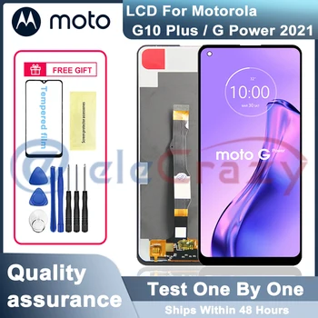Оригинальный 6,6-дюймовый дисплей для Motorola Moto G10 Plus LCD сенсорный экран дигитайзер в сборе Запасные части для Moto G Power 2021 LCD