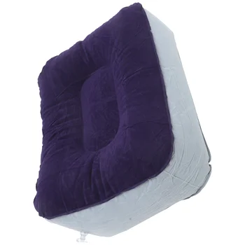 Подушка для ног, складная дорожная подушка, подставка для ног для детей, спящих и отдыхающих в машине, самолете, для активного отдыха, воздушная подушка синего цвета