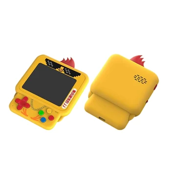 Портативная Игровая консоль 2021 W1 Mini Retro Chick, Встроенная Классическая Игра Rpg/Act/Avg. Etc, Подвесная Игровая Консоль Chick в рюкзаке