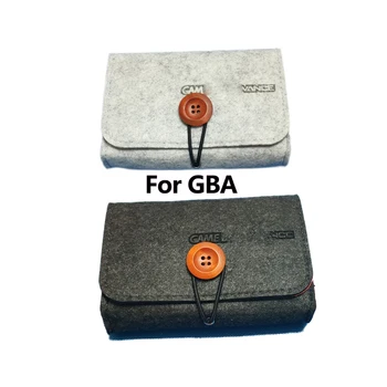 Портативный чехол для игровой консоли GBA, войлочный чехол, дорожный чехол для переноски, профессиональная защитная сумка для хранения