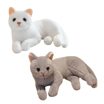 Прекрасная кукла-подушка с котом, украшение для дивана, мягкая игрушка-кошка