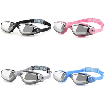 Регулируемые очки для плавания Для удобных и прочных легких ПК Профессиональные очки для плавания Плавательные очки для мужчин