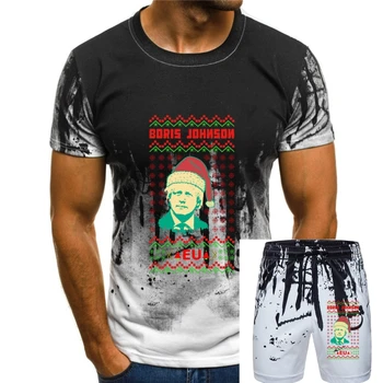 Рождественская футболка Бориса Джонсона, рождественские подарки премьер-министру ЕС из-за Brexit