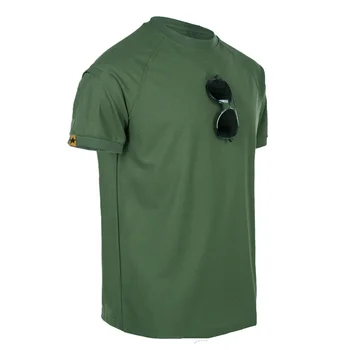 Свободная тактическая футболка Military Fans большого размера, мужская Летняя походная футболка для велоспорта на открытом воздухе, быстросохнущая тренировочная футболка с коротким рукавом
